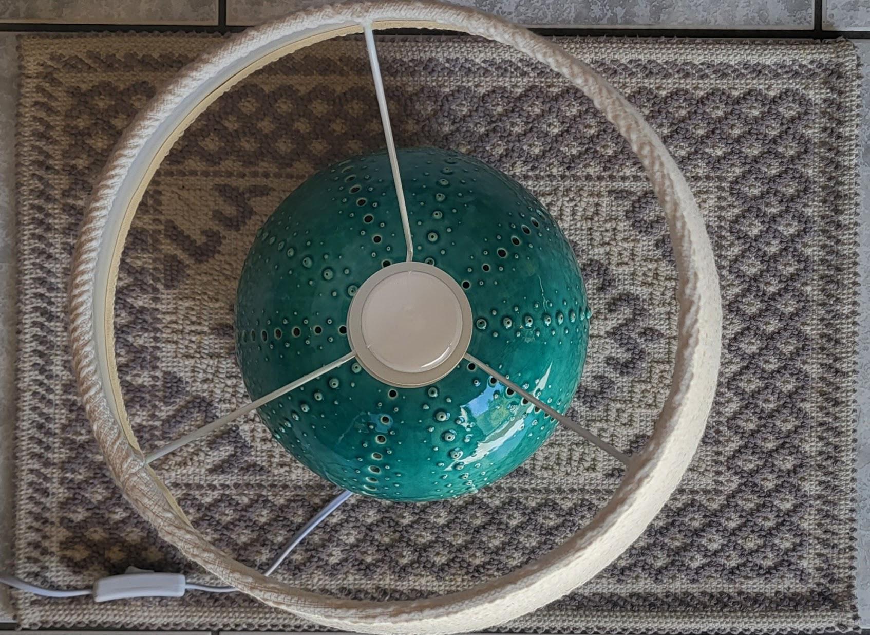 Lampada Riccio Azzurro