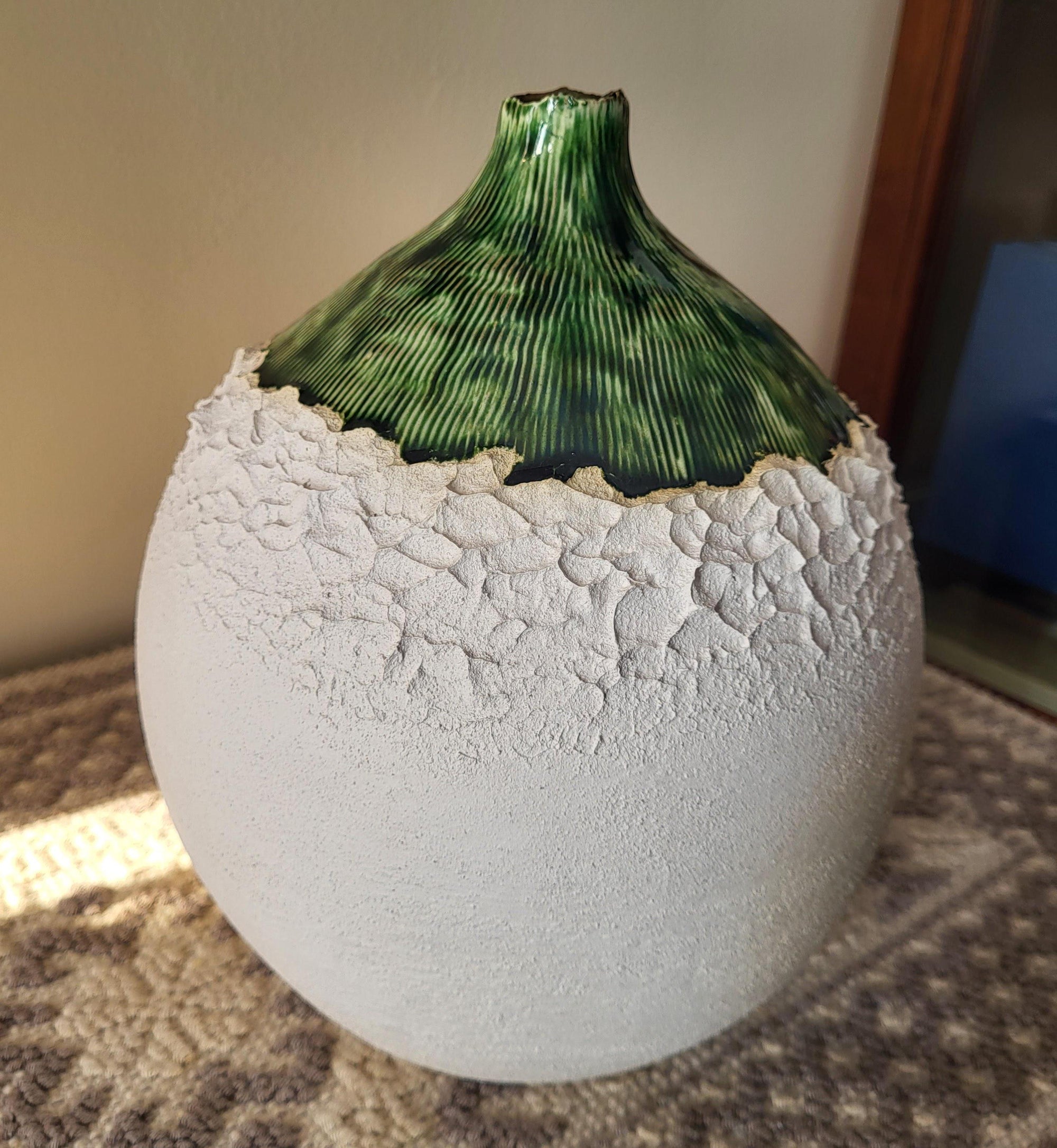 Unique Battigia Vase | Marina Collection | Handcrafted Ceramic