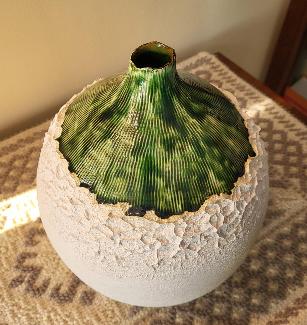 Unique Battigia Vase | Marina Collection | Handcrafted Ceramic