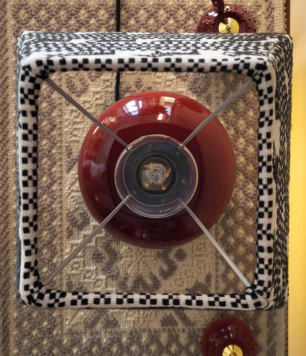 Unique Prickly Pear Lamp | Aústu Collection | Handcrafted Ceramic