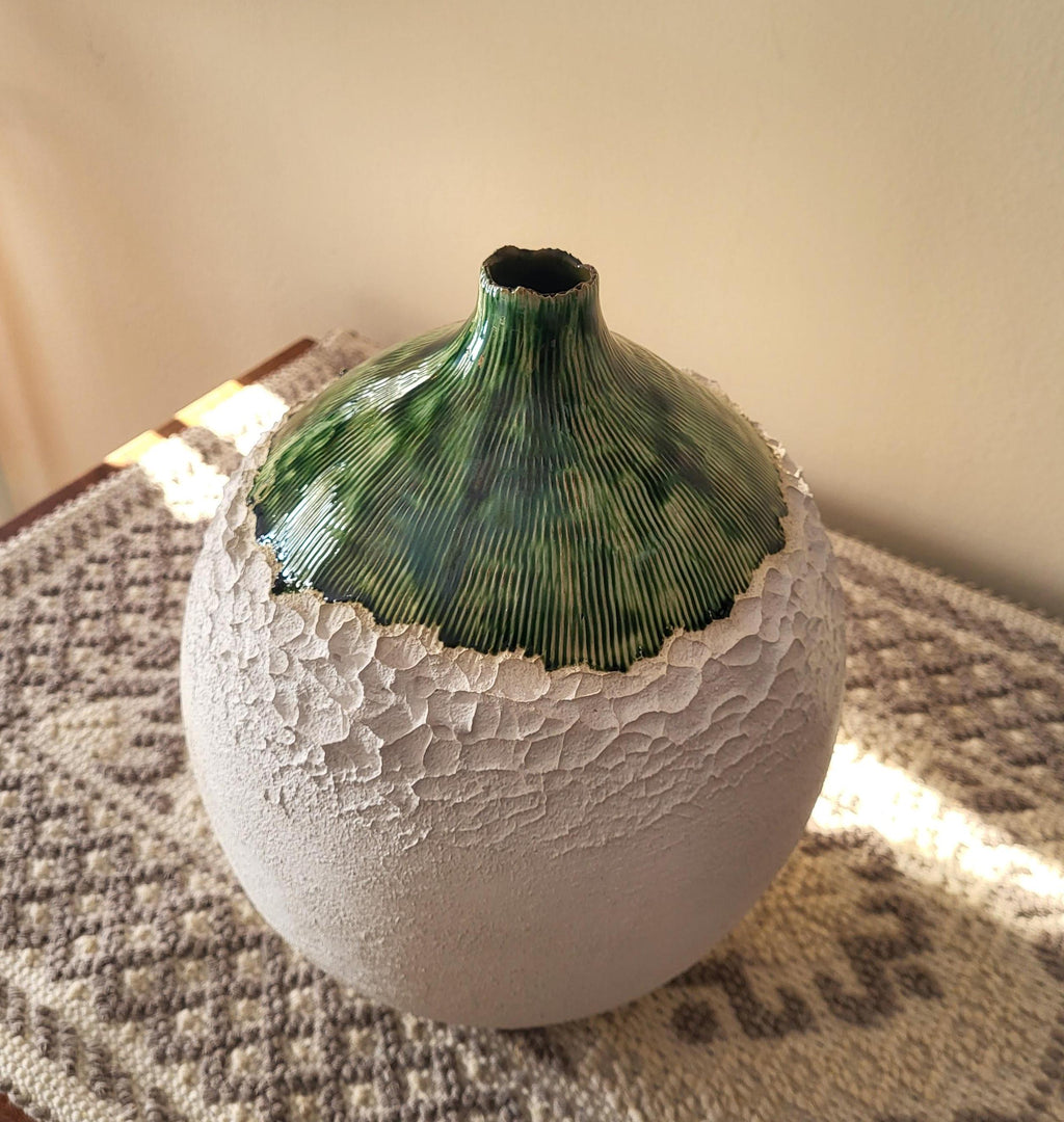 Unique Battigia Vase | Marina Collection | Handcrafted Ceramic