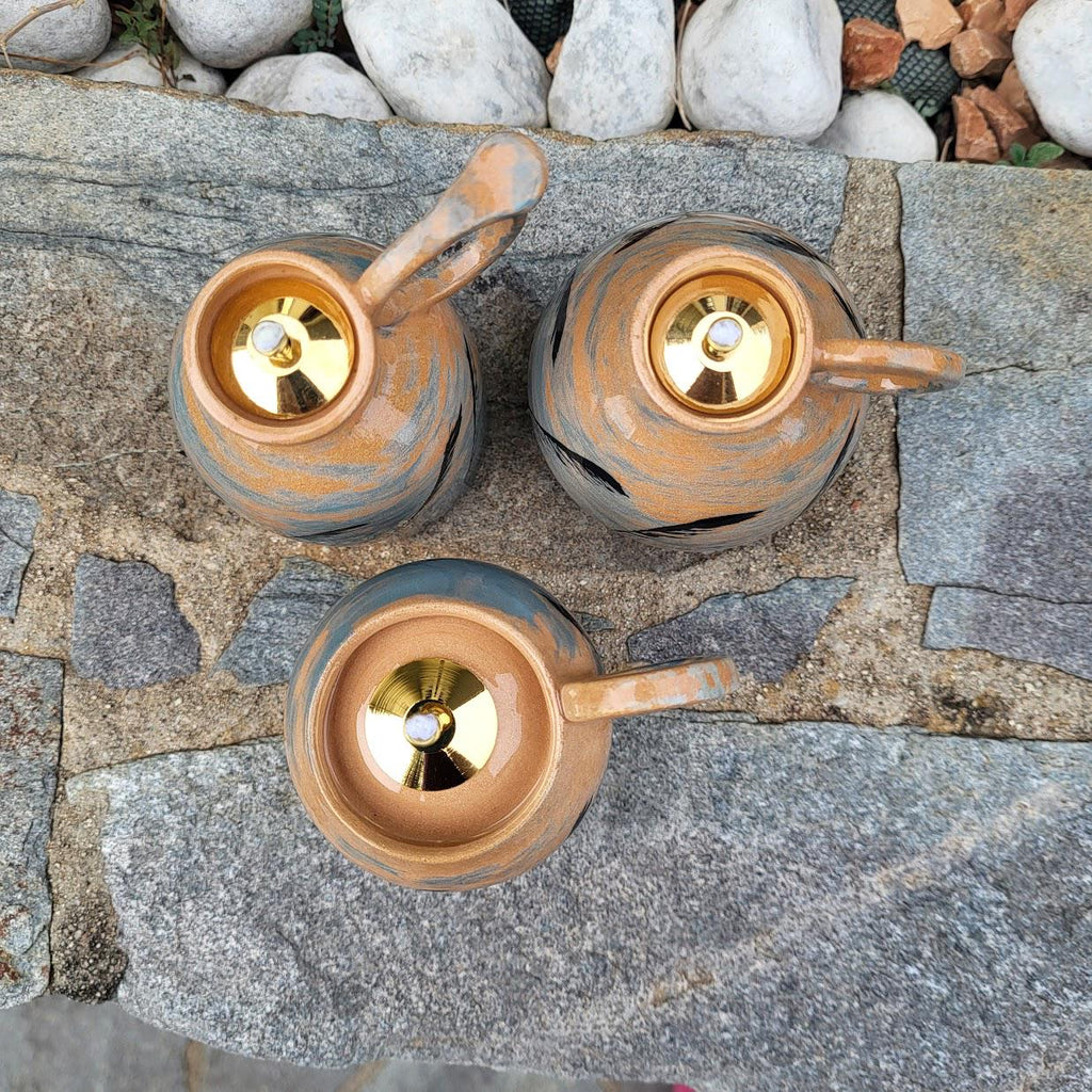 Sunset Oil Lamps | Béntu Collection | Handcrafted Ceramic