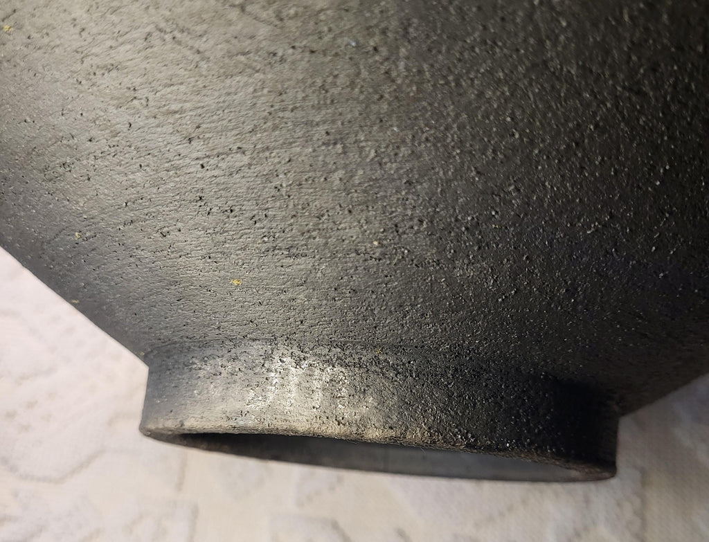 Unique Decorative Red Poppy Plate | Raku Ware | Handcrafted Ceramic