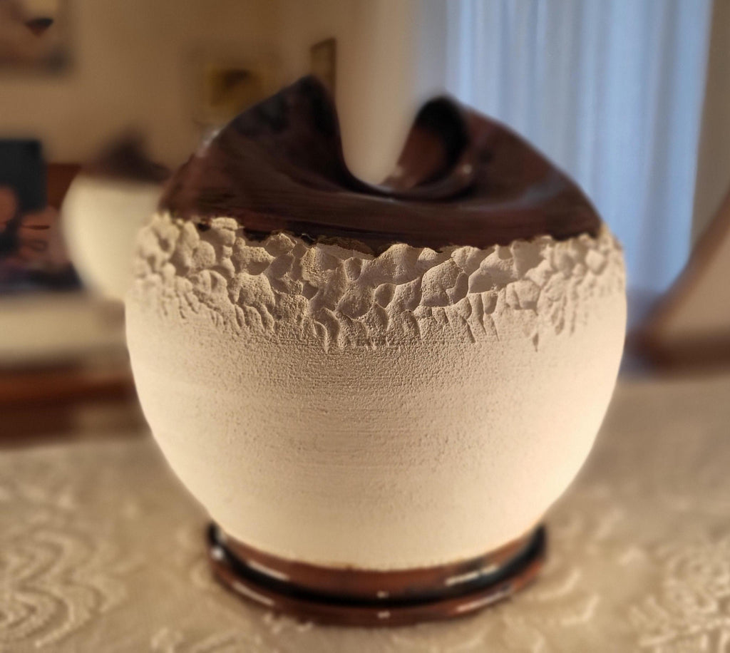 Unique Lithophyllum Vase | Marina Collection | Handcrafted Ceramic