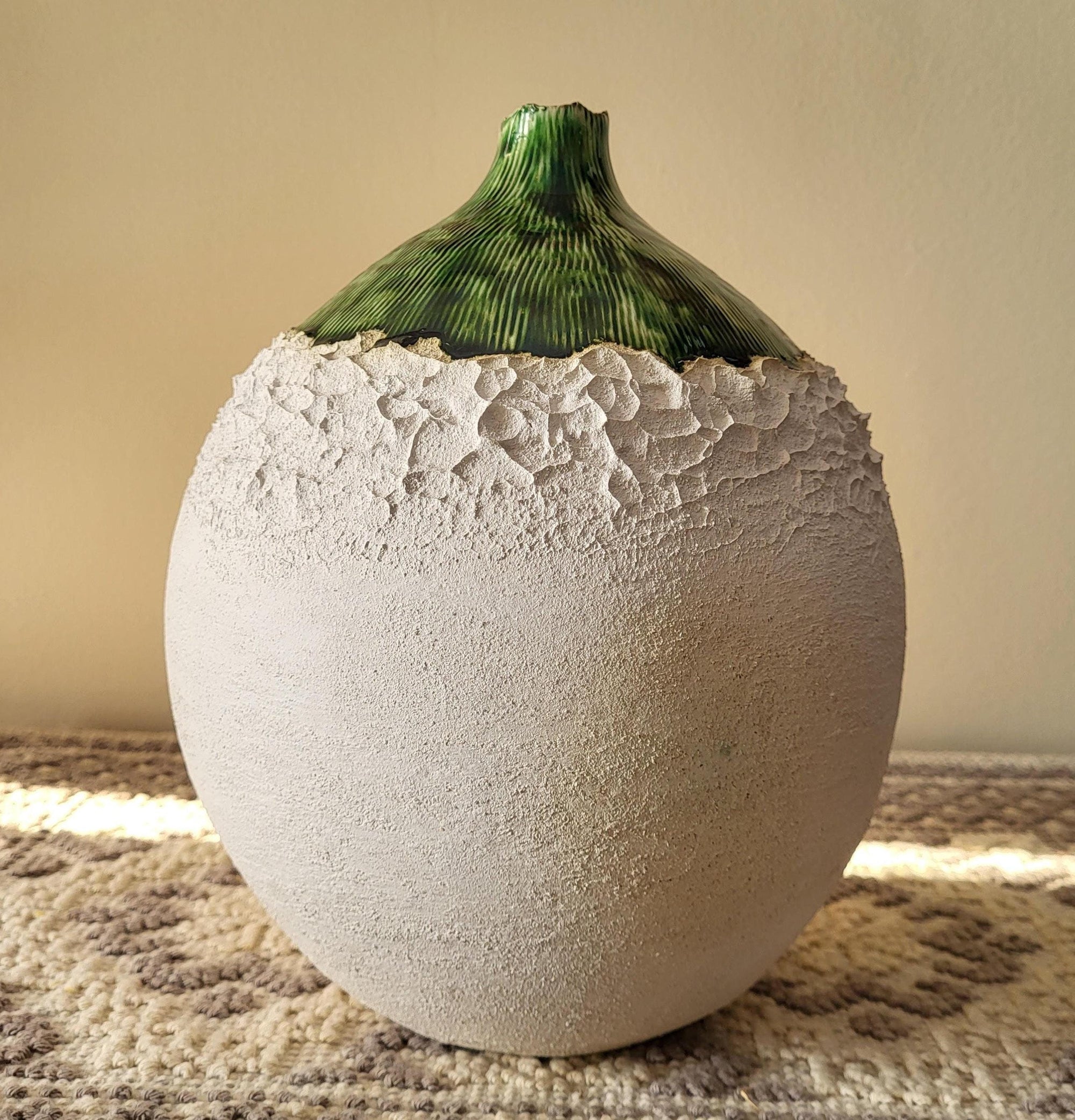 Unique Battigia Vase | Marina Collection | Handcrafted Ceramic