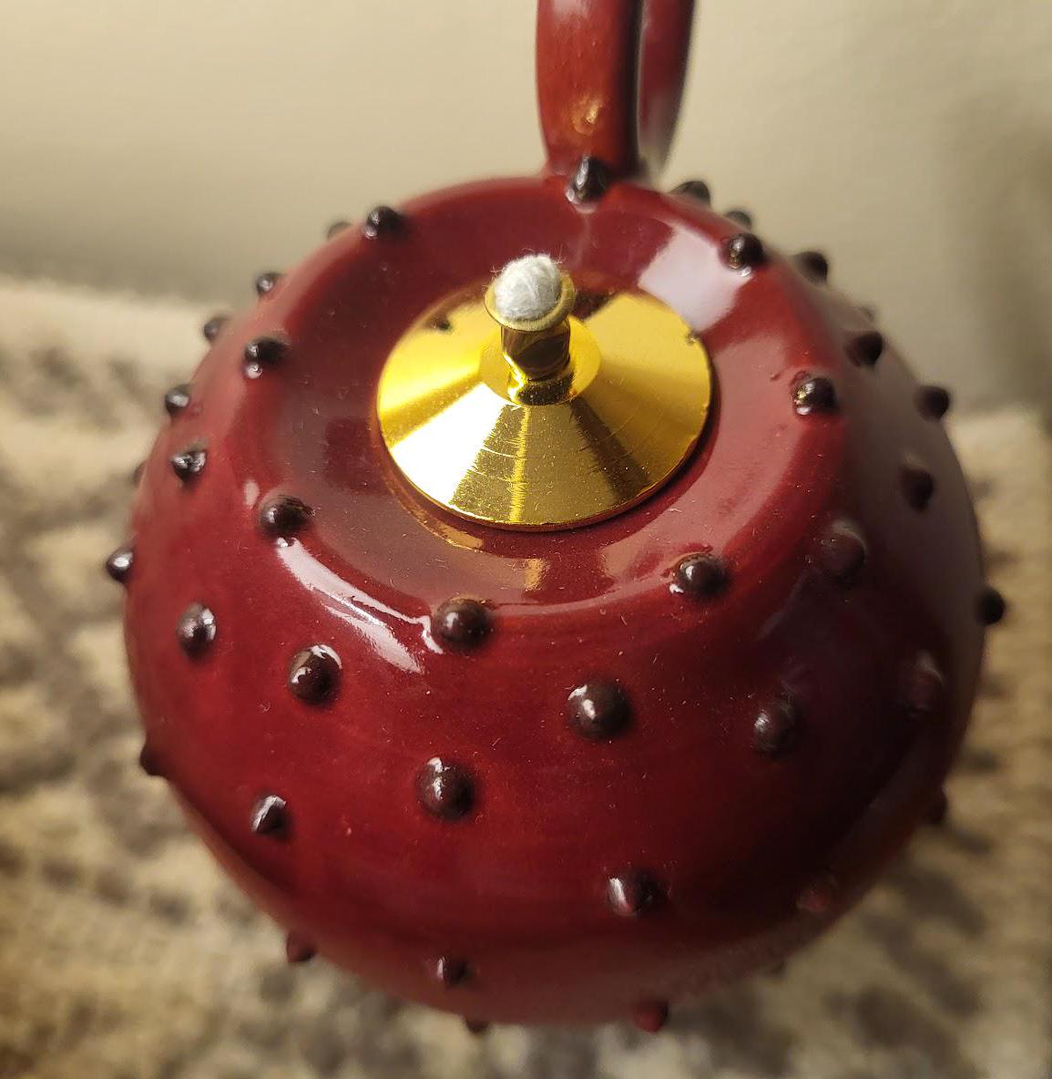 Prickly Pear Oil Lamps | Aústu Collection | Handcrafted Ceramic