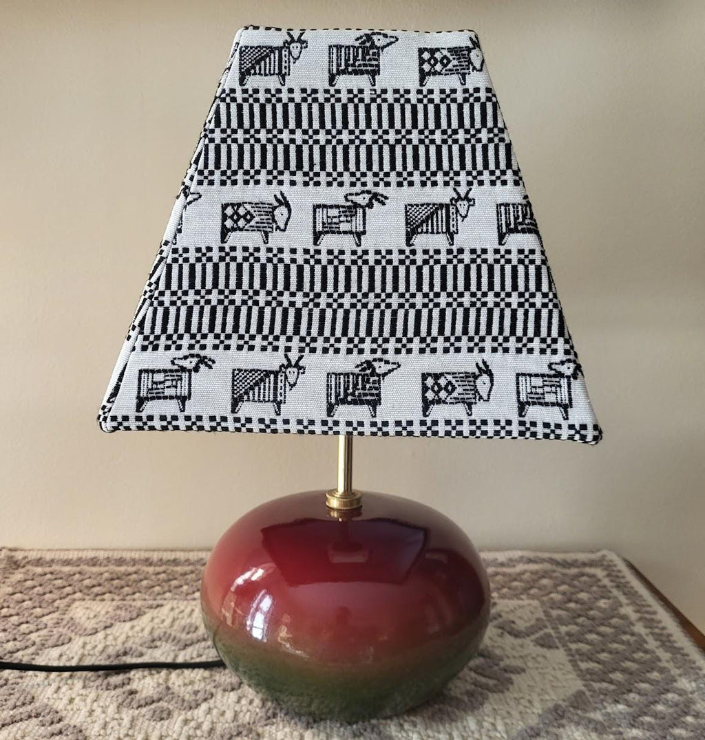 Unique Prickly Pear Lamp | Aústu Collection | Handcrafted Ceramic