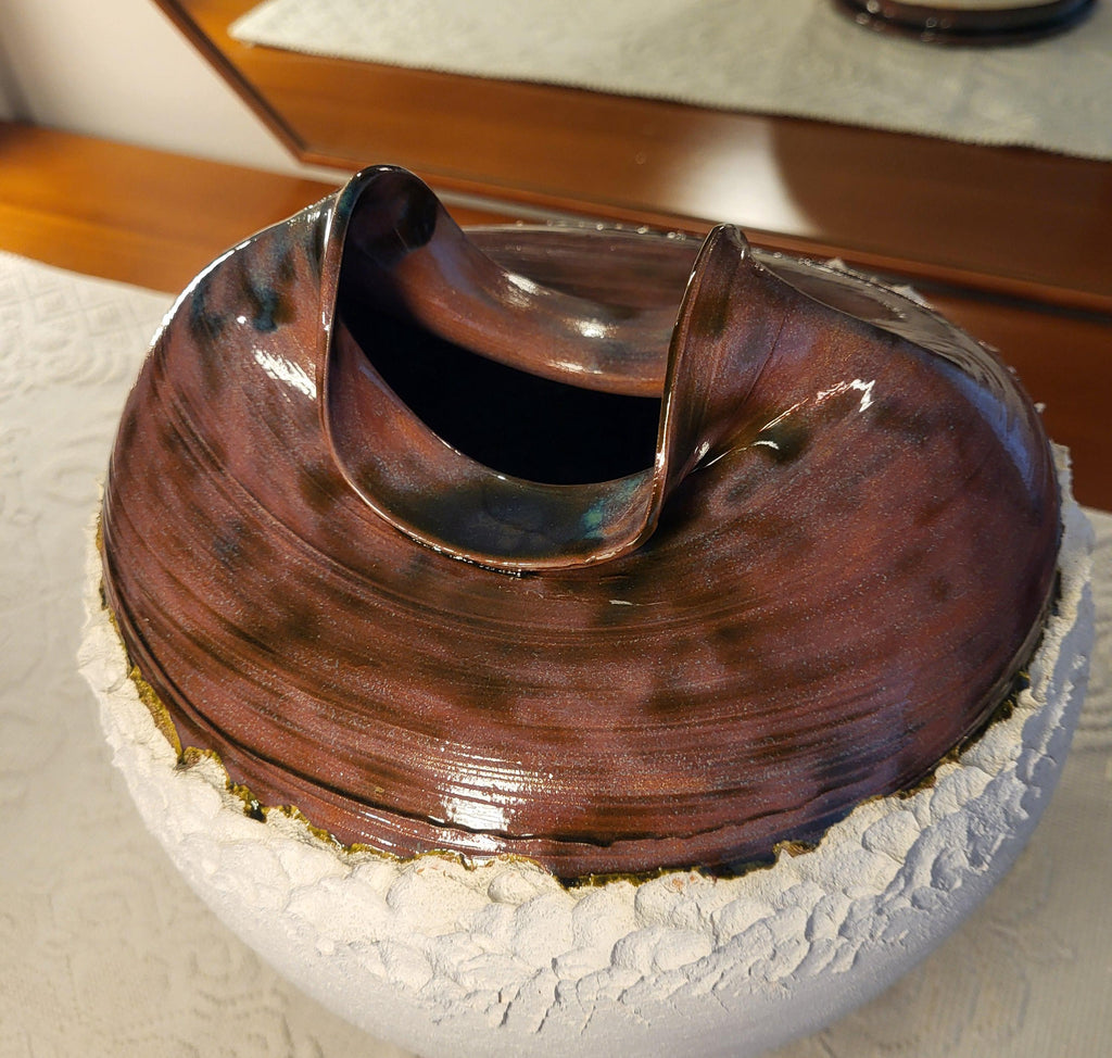 Unique Lithophyllum Vase | Marina Collection | Handcrafted Ceramic