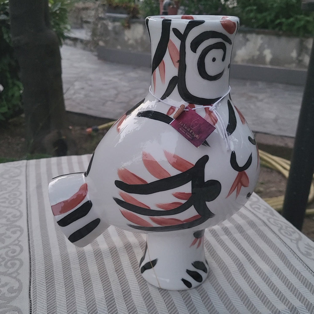 Chouette rouge omaggio a Picasso