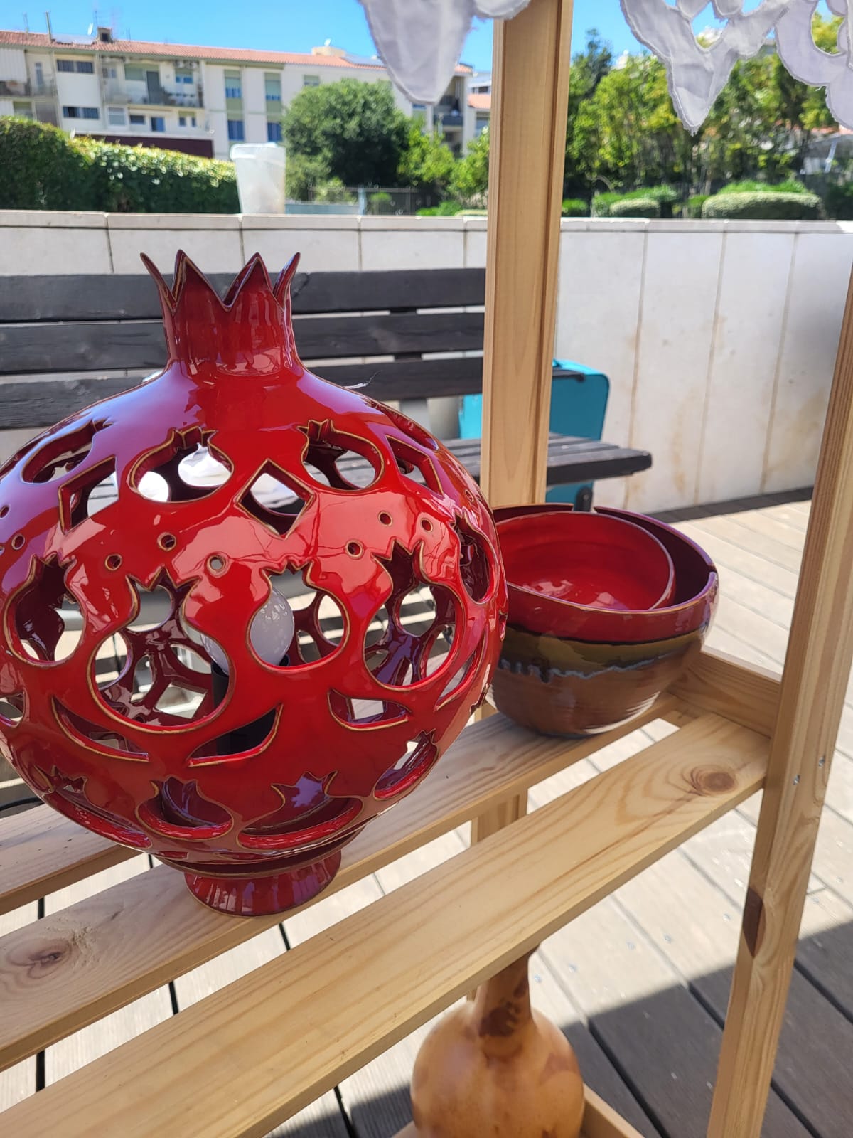 Lampada Melagrana Intagliata